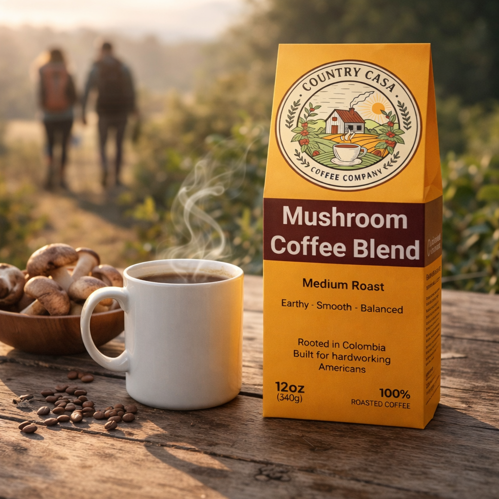 Mushroom Coffee Blend
